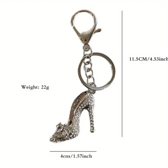 High Heel Purse Bag Charm Keychain - Picture 4 of 5